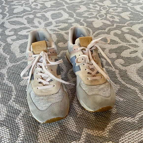 SOLD J. Crew x New Balance 574 Shoes (RAIN CLOUD) - Picture 2 of 6